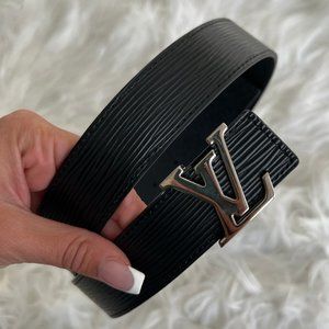 Womens LV Initiales 30mm Reversible Belt - size 32